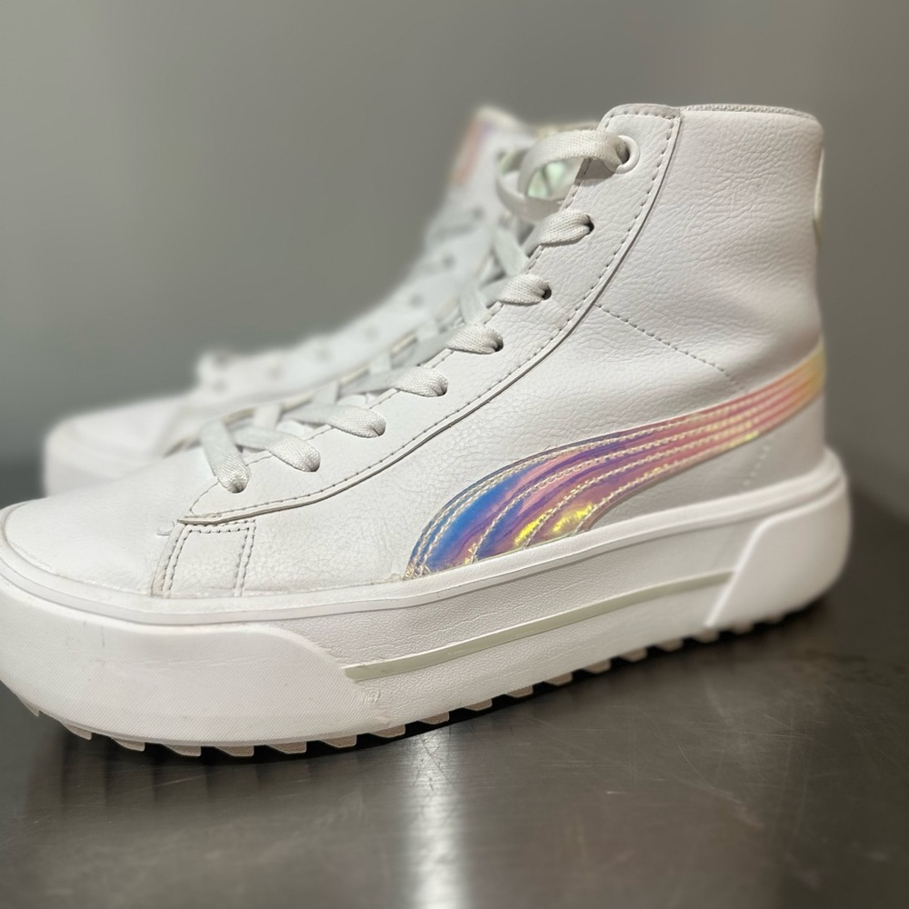 PUMA Kaia Mid Irisistable Platform New Shoes Women's Size 8.5  EUC